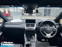 2018 LEXUS NX300 2.0 F SPORT /GRADE 5/A /SUNROOF /360 SURROUND CAM 