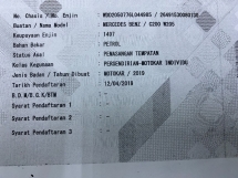 2019 梅赛德斯 - 奔驰C级C200 1.5 (一个) CKD 75K KM 全服务免费保修