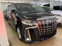 2018 TOYOTA ALPHARD 2.5 S Unreg Facelift 7Seater 2Power Doors P/Boot