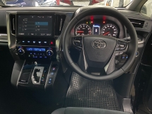 2018 TOYOTA ALPHARD 2.5 S Unreg Facelift 7Seater 2Power Doors P/Boot