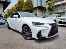 2018 LEXUS IS 300 F SPORT IS300 RED LEATHER 15K MILEAGE UNREG