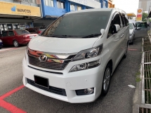 2013 TOYOTA VELLFIRE 2.4 V 整容注册 2018 Power Boot 2P/门 7Seater