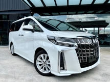 2018 TOYOTA ALPHARD 2.5 SA (A) SUNROF 2 POWER DOOR ALPINE ROOF MONITOR