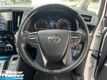 2021 TOYOTA ALPHARD 2.5 SC /3BA /SUNROOF /3 EYE LED /PILOT SEATS/UNREG