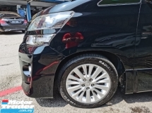 2012 TOYOTA VELLFIRE 2012 Toyota Vellfire 2.4 dengan (A) berdaftar 2015 7 duduk 2 Monitor DVD Pintu Kuasa
