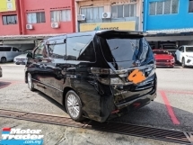 2012 TOYOTA VELLFIRE 2012 Toyota Vellfire 2.4 dengan (A) berdaftar 2015 7 duduk 2 Monitor DVD Pintu Kuasa