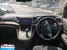2012 TOYOTA VELLFIRE 2012 Toyota Vellfire 2.4 dengan (A) berdaftar 2015 7 duduk 2 Monitor DVD Pintu Kuasa