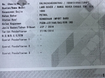 2014 Land Rover Evoque 2.0 (A) Waranti Percuma Rekod Perkhidmatan Penuh CBU