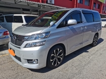 2013 TOYOTA VELLFIRE 2013 丰田Vellfire 2.4 X整容注册 2015 