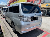 2013 Toyota Vellfire 2.4  FACELIFT REG 18 8Tempat Duduk Kulit 2P/Pintu