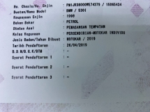 2019 宝马 5 SERIES 530I M-SPORT CKD FSR Under Warranty Till 2024