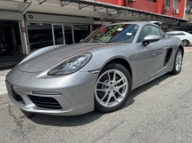2018 PORSCHE CAYMAN Unreg 718 2.0 (A) Grade 4.5A 1 year Warranty 