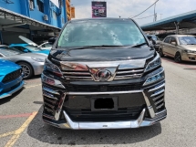 2018 TOYOTA VELLFIRE 2018 丰田Vellfire 2.5 (一个) ZG Facelift Modelista 车身套件