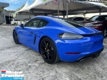 2019 PORSCHE CAYMAN 718 GTS 2.5 /UK SPEC /SHARK BLUE COLOR /PDLS PLUS 