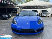 2019 PORSCHE CAYMAN 718 GTS 2.5 /UK SPEC /SHARK BLUE COLOR /PDLS PLUS 