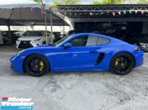2019 PORSCHE CAYMAN 718 GTS 2.5 /UK SPEC /SHARK BLUE COLOR /PDLS PLUS 