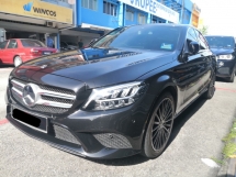2019 MERCEDES-BENZ C-CLASS C200 1.5 TURBO Tahun Dibuat 2019 Mil Facelift Baharu 29000 km Perkhidmatan Penuh Hap SENG Waranti hingga Nov 2023