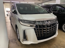 2021 TOYOTA ALPHARD 2.5 S UNREG 7Seater 2P/Door P/Boot Sunroof BSM DIM
