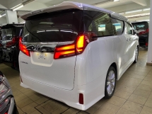 2021 TOYOTA ALPHARD 2.5 S UNREG 7Seater 2P/Door P/Boot Sunroof BSM DIM