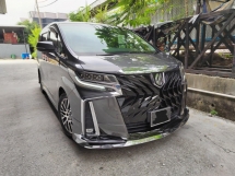 2016 TOYOTA ALPHARD 2.5L SC (Convert New Facelift with WALD Grill) Pre Crash. Leather Seat. Modellista. Vellfire Estima 
