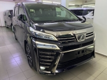 2019 TOYOTA VELLFIRE 2.5 ZG Unreg 电源启动 360 相机免费保修