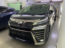 2019 TOYOTA VELLFIRE 2.5 ZG Unreg 电源启动 360 相机免费保修