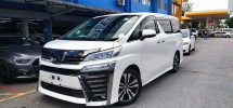 2020 TOYOTA VELLFIRE 2.5 ZG型号 (一个) 未注册, 长/英里 53K 公里, 5 年保修期