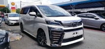 2020 TOYOTA VELLFIRE 2.5 ZG型号 (一个) 未注册, 长/英里 53K 公里, 5 年保修期