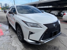 2017 LEXUS RX200T F-Sport Berdaftar 2020 But Kuasa Bumbung Panaromik 