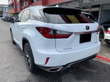 2017 LEXUS RX200T F-Sport Registered 2020 Panaromic Roof Power Boot 