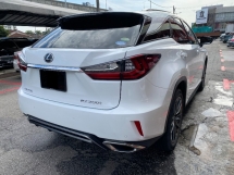 2017 LEXUS RX200T F-Sport Registered 2020 Panaromic Roof Power Boot 