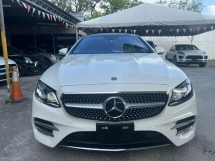 2018 MERCEDES-BENZ E-CLASS E300 2.0 COUPE /JAPAN SPEC /FULL SPEC /GRADE 5/A