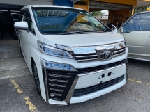 2019 Toyota Vellfire 2.5 But Kuasa 3LED EDISI Z G 360 Cam Nyahdaftar
