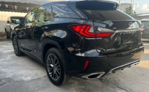 2018 LEXUS RX 300T 2.0 F SPORT /3 EYE LED /RED INTERIOR /UNREG