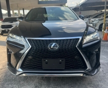 2018 LEXUS RX 300T 2.0 F SPORT /3 EYE LED /RED INTERIOR /UNREG