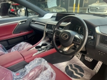 2018 LEXUS RX 300T 2.0 F SPORT /3 EYE LED /RED INTERIOR /UNREG