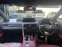 2018 LEXUS RX 300T 2.0 F SPORT /3 EYE LED /RED INTERIOR /UNREG