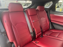 2018 LEXUS RX 300T 2.0 F SPORT /3 EYE LED /RED INTERIOR /UNREG