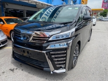 2019 Toyota Vellfire 2.5 Z G EDITION BSM DIM 3LED Power But Nyahdaftar