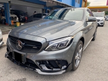 2018 MERCEDES-BENZ C-CLASS C200 AMG 日本规格相机 BSM REG 2020 