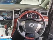 2009 TOYOTA VELLFIRE 2009 丰田Vellfire 2.4 (一个) ZP 7 西特 2 电动门 DVD 显示器 