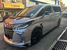 2016 TOYOTA ALPHARD 2.5 X Converted New Facelift 3LED Alpine 2 P Door