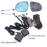 Toyota vellfire Alphard agh30 2015  2022 BSM Blind Spot Monitoring Side mirror led lamp light cover bodykit body kit Other Accesories 