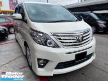 2013 丰田 ALPHARD 240S TYPE GOLD FACELIFT 已注册 2017 电源启动