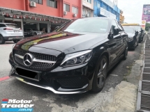 2018 MERCEDES-BENZ C-CLASS C200 AMG Talian CKD 9 Kelajuan TAHUN DIBUAT 2018 Pengangkutan Kitaran Perkhidmatan Penuh ((( PERCUMA 2 JAMINAN YRS )))