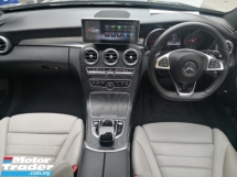 2018 MERCEDES-BENZ C-CLASS C200 AMG Talian CKD 9 Kelajuan TAHUN DIBUAT 2018 Pengangkutan Kitaran Perkhidmatan Penuh ((( PERCUMA 2 JAMINAN YRS )))