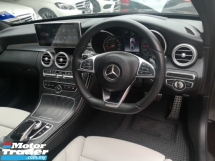 2018 MERCEDES-BENZ C-CLASS C200 AMG Talian CKD 9 Kelajuan TAHUN DIBUAT 2018 Pengangkutan Kitaran Perkhidmatan Penuh ((( PERCUMA 2 JAMINAN YRS )))