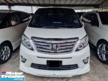 2013 TOYOTA ALPHARD 2.4cc S MODEL MPV (PERCUMA 2 TAHUN SALAH) REGISTER 2017