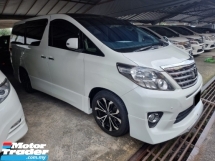 2013 TOYOTA ALPHARD 2.4cc S MODEL MPV (PERCUMA 2 TAHUN SALAH) REGISTER 2017