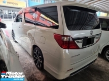 2013 TOYOTA ALPHARD 2.4cc S MODEL MPV (PERCUMA 2 TAHUN SALAH) REGISTER 2017